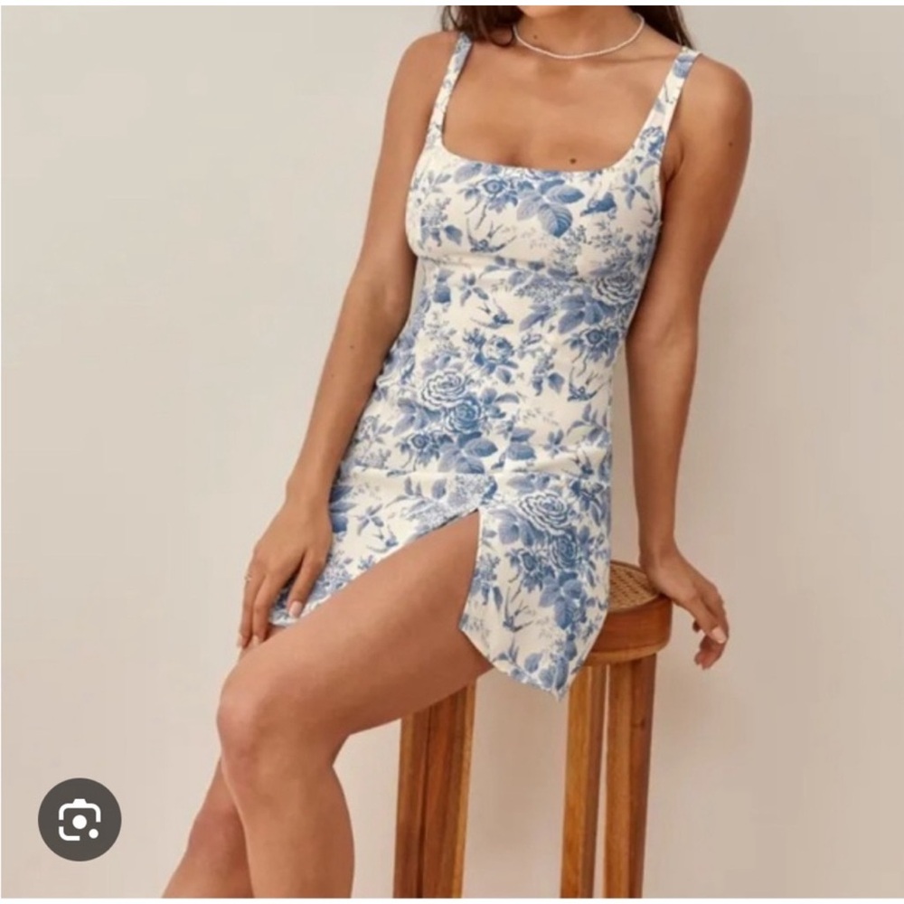 Reformation Noha Dress in Pompadour size 4